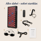 Solvana Ray Pro – Rotlicht-Panel für Rücken & Körper