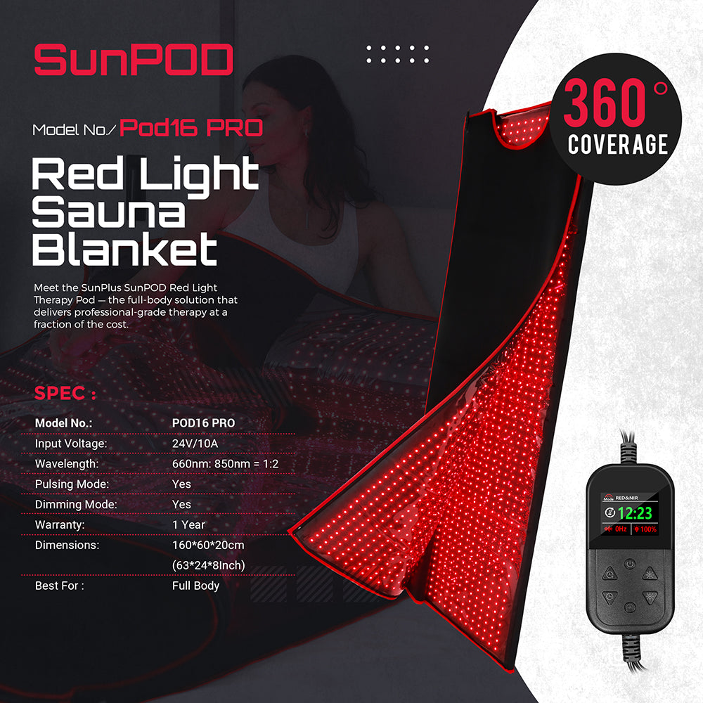 Solvana Cocoon – 360° Rotlicht-Ganzkörper-Pod
