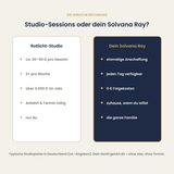 Kostenvergleich: Rotlicht-Studio-Sessions gegenüber Solvana Ray für zuhause